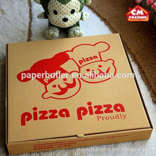 Wholesale and custom pizza box ,pizza packing box,2 color printed custom pizza boxes